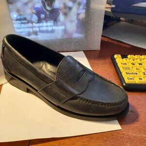 Polo Ralph Lauren Alton Leather Penny Loafer Black Sz 9D PreLoved Good Condition